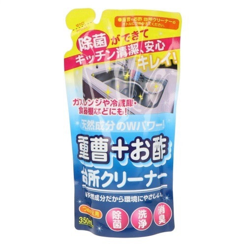 重曹+お酢台所クリーナ詰替え350ML