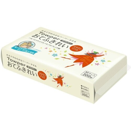 タウパー おてふきれいブラウンM 200枚×35
