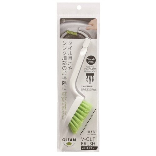 Vカットブラシ(ホワイト)