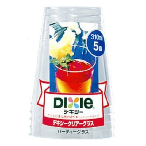 クリアーグラス(パーテイー) 310ML 5個
