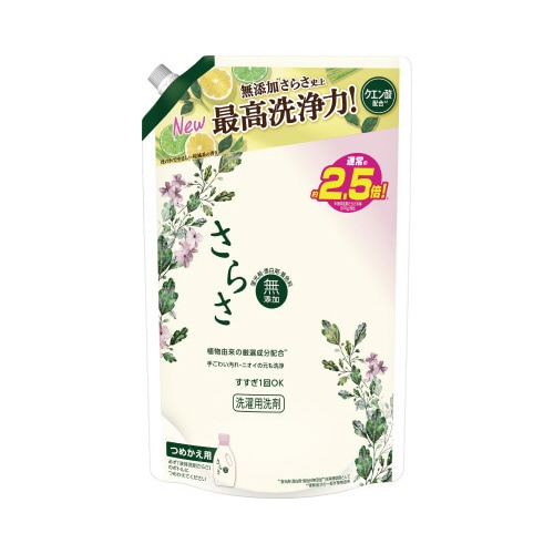 さらさ洗剤ジェル 詰替 1.68kg