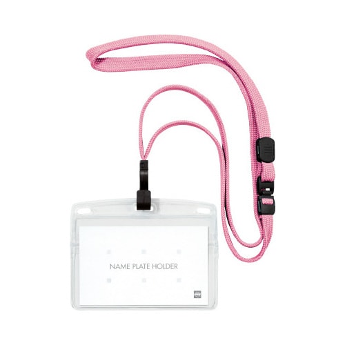 吊り下げ名札 F式名刺10枚 Fピンク