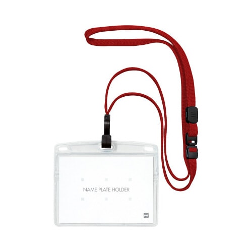 吊り下げ名札 F式特大10枚 赤