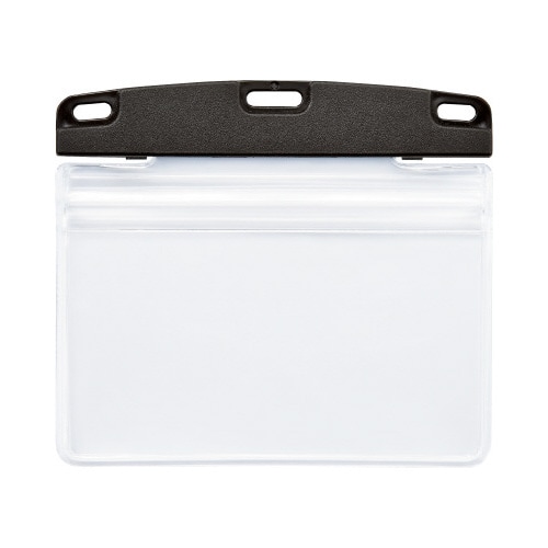 名札用ケース ヨコ名刺2枚収納10枚 黒