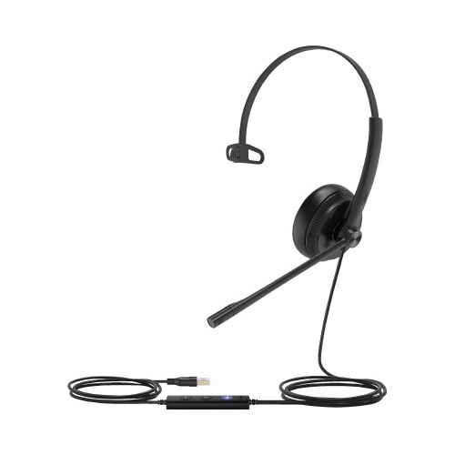 片耳USB有線コントローラーつきヘッドセット