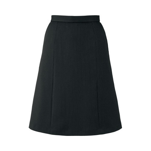 AラインスカートAS2345ブラックブルー15号