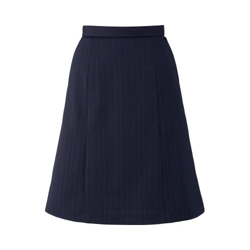 AラインスカートAS2348ネイビーパープル9号