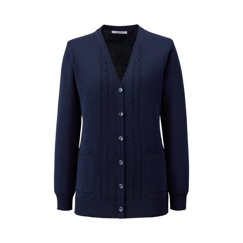 ニットカーディガン KK7126 ネイビー L