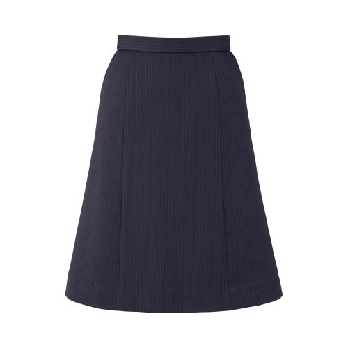 AラインスカートAS2345ネイビーパープル7号