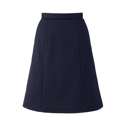 AラインスカートAS2348ネイビーパープル15号