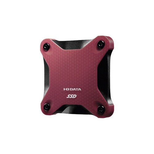 ポータブルSSD 500GB ワインレッド