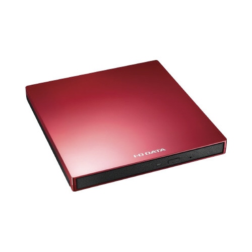 ポータブルブルーレイドライブ レッド