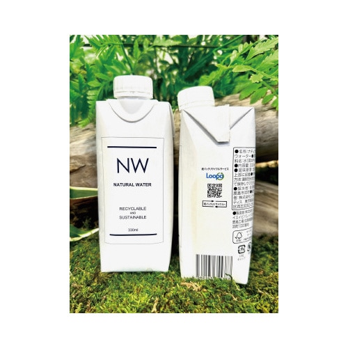 ナチュラルウォーター紙パック330ml 60本