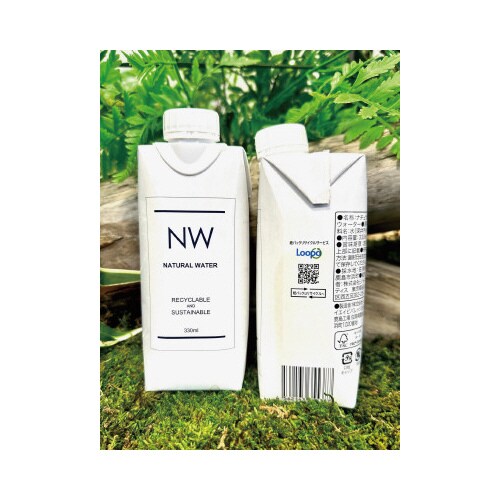 ナチュラルウォーター紙パック330ml 120本