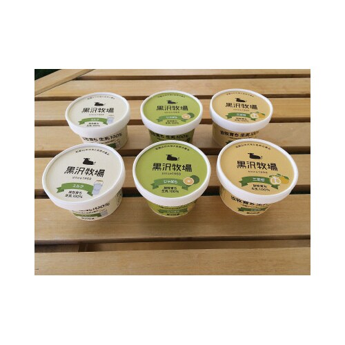 【冷凍】黒沢牧場 和歌山3姉妹アイス6個セット