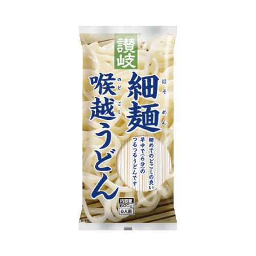 讃岐細麺喉越うどん 600g x20