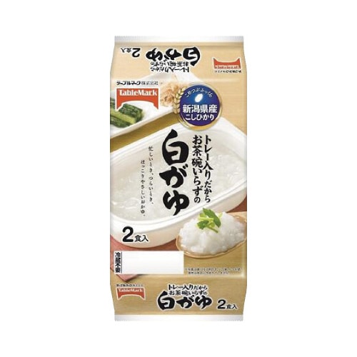 新潟県産こしひかり白がゆ 2食 500gx8