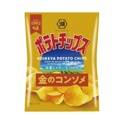 ポテトチップス 金のコンソメ 60gx12