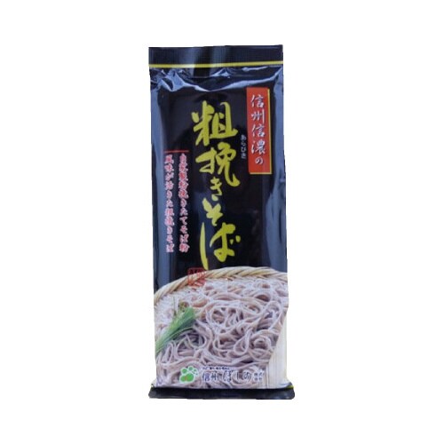 信州信濃の粗挽きそば 200g x20