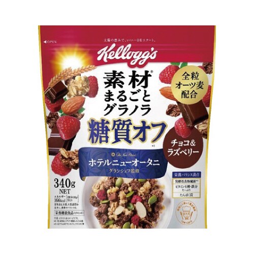 グラノラ糖質オフチョコラズベリ 340gx6
