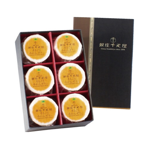 銀座まるごとみかんぜりぃ6個