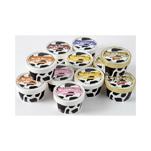 【冷凍】十勝白い牧場アイスコレクション11個