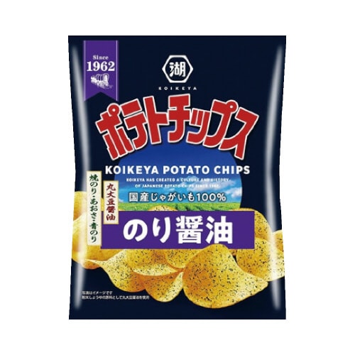 ポテトチップス のり醤油 50g x12