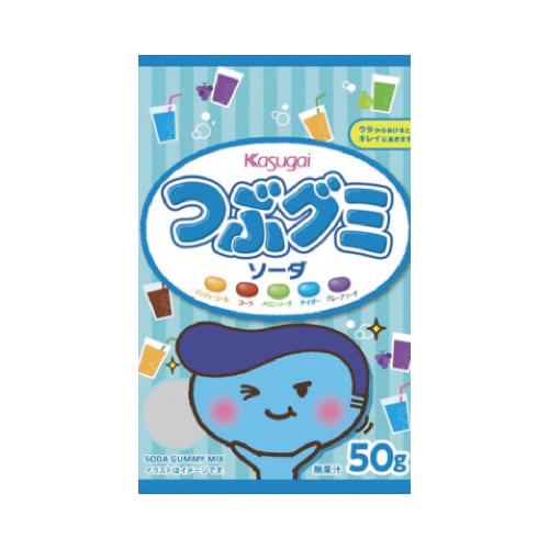 つぶグミソーダ 50g x6