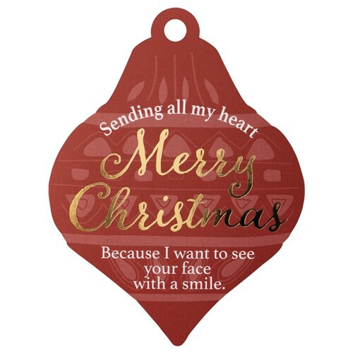 クリスマスオーナメントタッグ 1 50枚入×2