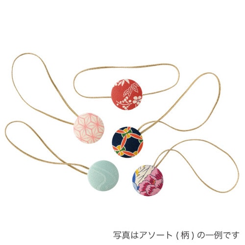 アンティークきものアソートゴムタッグ 5個入×3