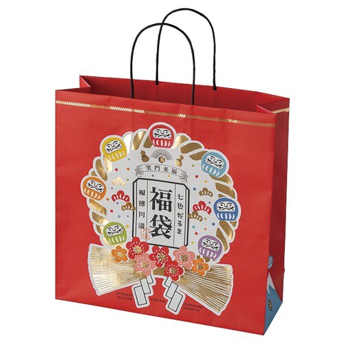 七色だるま福袋ペーパーバッグ 3 10枚入
