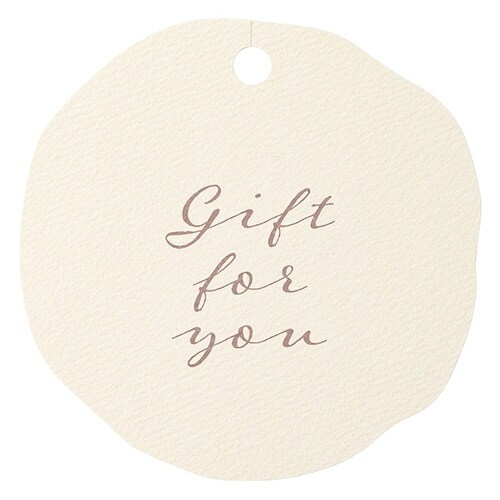 シンプルギフトタッグ 5 ナチュラル 50枚入×3