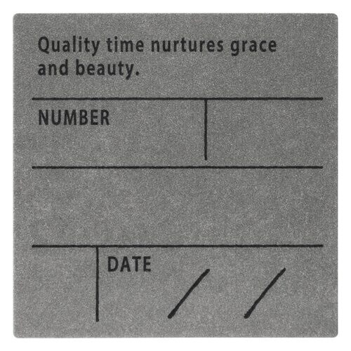 グレイッシュスタイルシールグレー四角100枚入×6