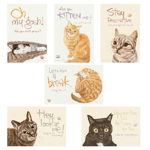 チャリティーアニマルアソートカード1 30枚入×3