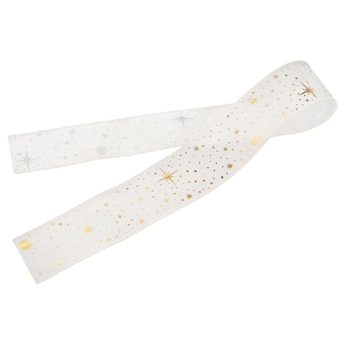 クリスタルオーガンジーリボン ホワイト 2巻セット