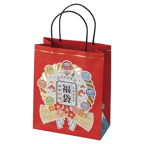 七色だるま福袋ペーパーバッグ 4 10枚入×2