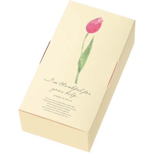 チューリップギフトボックスS 桃×青 20枚入