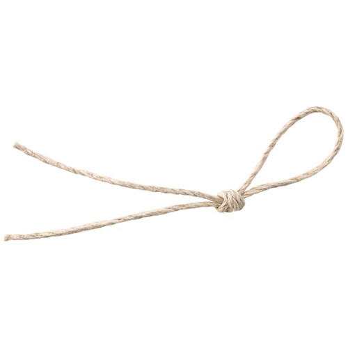 ワックスジュートリボン 2 アイボリー 4巻セット