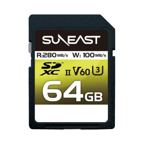 SDXCカード UHS−II 64GB V60