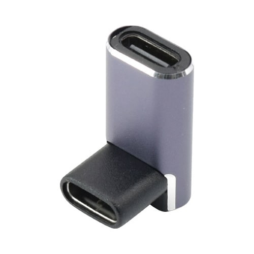 TYPE−C変換コネクタ 連結 垂直L型