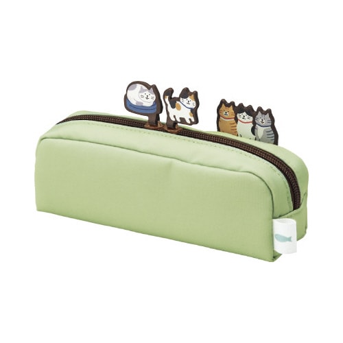 ボックスペンポーチ ピスタチオグリーン