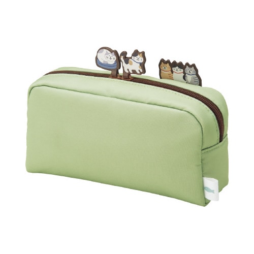 ボックスペンポーチ L ピスタチオグリーン