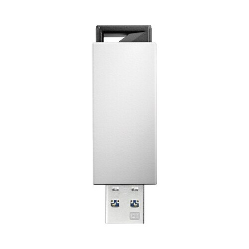ノック式USBメモリー 32GB ホワイト