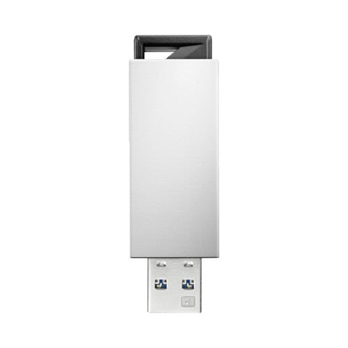 ノック式USBメモリー 16GB ホワイト