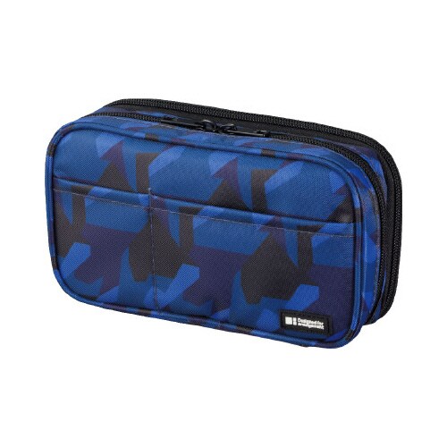 ペンケース ブックタイプ ダブル Nカモフラ