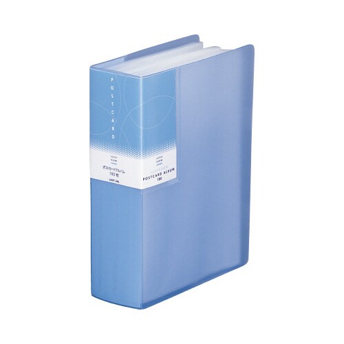 ポストカードアルバム A6 ライトブルー 90P