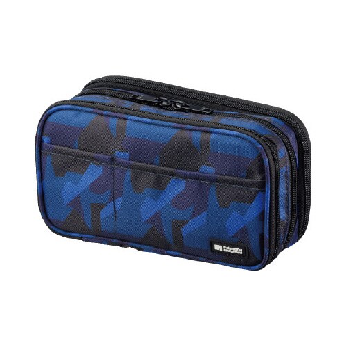 ペンケース ブックタイプ トリプル Nカモフラ