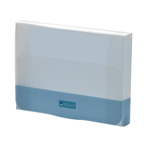 クラッチケース A4 ブルー×3