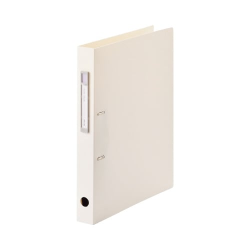 D型リングファイル<ツイスト>A4 ホワイト