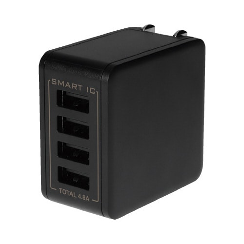 USB Type−A 4ポートAC充電器